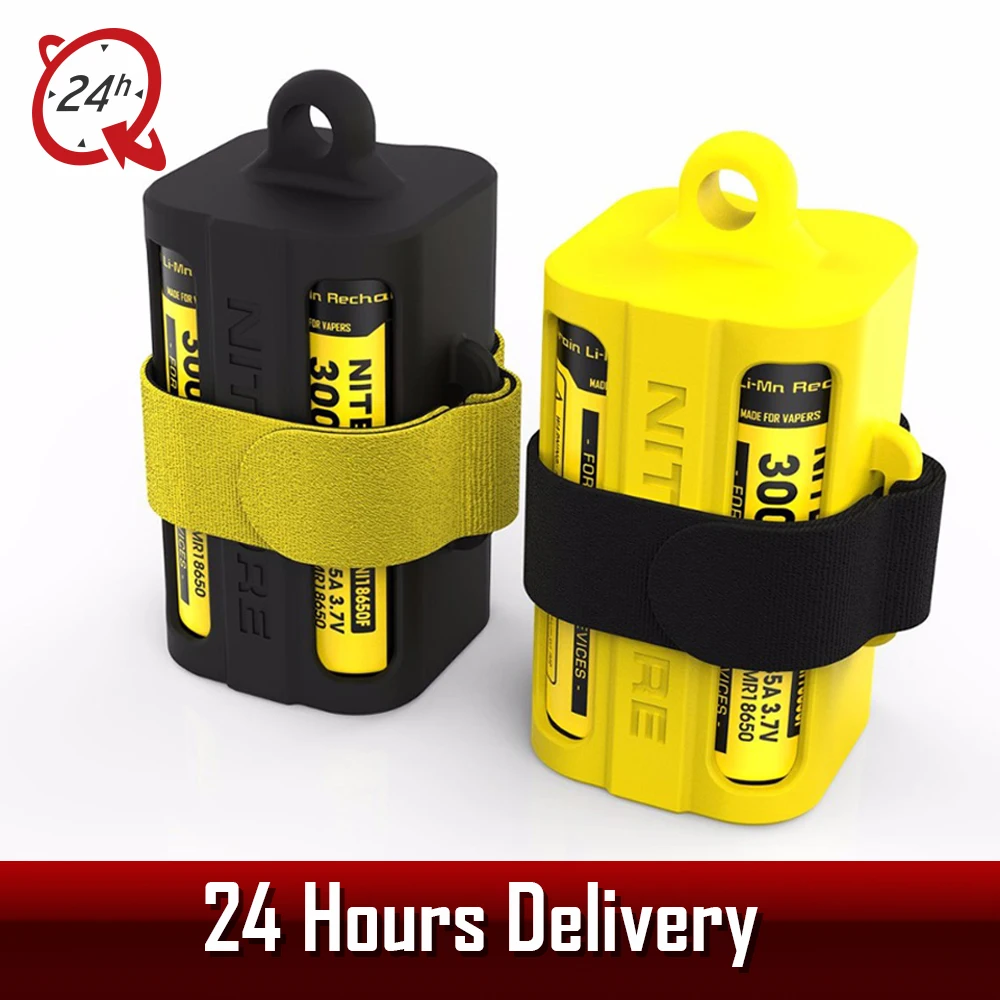 Hot Original Nitecore 18650 Battery Case Nitecore NBM40 Silicon Case holder Storage Box Portable Battery Magazine
Hot Original Nitecore 18650 Battery Case Nitecore NBM40 Silicon Case holder Storage Box Portable Battery Magazine