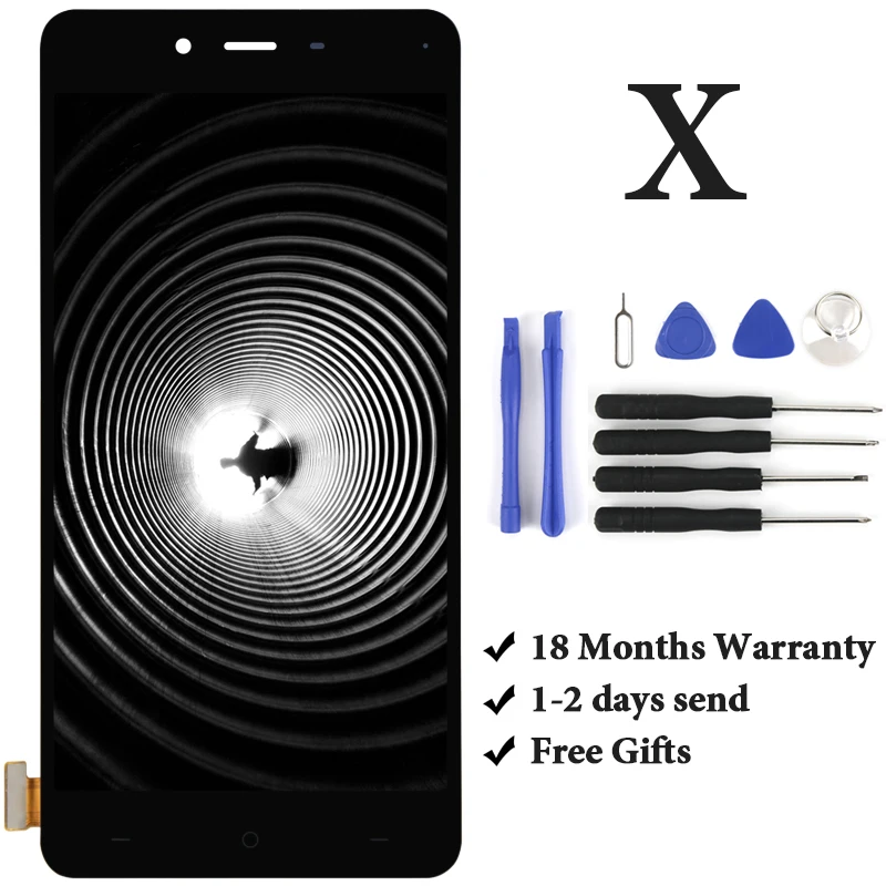 For Oneplus X E1003 LCD Display With Touch Screen Assembly Replacement With Frame For Oneplus X E1003 LCD 1+ With Tools
For Oneplus X E1003 LCD Display With Touch Screen Assembly Replacement With Frame For Oneplus X E1003 LCD 1+ With Tools