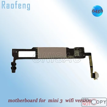 Raofeng 64GB Wifi Version Unlocked Motherboard For ipad mini 3 high quality For Tablet PC mainboard logic board with chips
Raofeng 64GB Wifi Version Unlocked Motherboard For ipad mini 3 high quality For Tablet PC mainboard logic board with chips