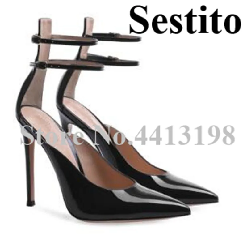 Newest Fashion Solid Pointed Toe Dress Shoes Spring/Autumn Basic Ankle Buckle Strap Super High Thin Heels Cover Heel Women Pumps
Newest Fashion Solid Pointed Toe Dress Shoes Spring/Autumn Basic Ankle Buckle Strap Super High Thin Heels Cover Heel Women Pumps