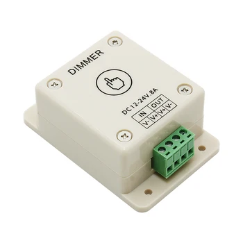 LED Touch Dimmer Switch DC 12V 24V 8A Brightness Adjustable Control For LED Strip Tape Light Home Lighting Accessories
LED Touch Dimmer Switch DC 12V 24V 8A Brightness Adjustable Control For LED Strip Tape Light Home Lighting Accessories