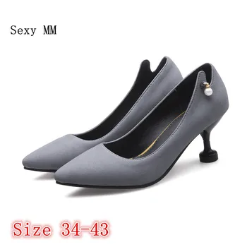 High Heels Women Pumps High Heel Shoes Stiletto Woman Party Wedding Shoes Kitten Heels scarpin Plus Size 34 - 40 41 42 43
High Heels Women Pumps High Heel Shoes Stiletto Woman Party Wedding Shoes Kitten Heels scarpin Plus Size 34 - 40 41 42 43