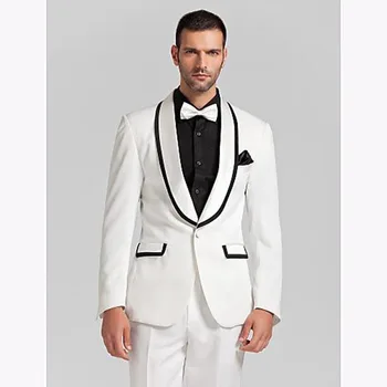 Custom Made latest white three-piece a button groom men suit dress best mens suits formal occasions suit 2017 (jacket+tie+pants)
Custom Made latest white three-piece a button groom men suit dress best mens suits formal occasions suit 2017 (jacket+tie+pants)