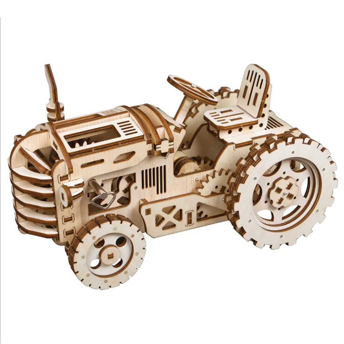 Rowsfire 3D DIY Hand Made Model Kit Movement Assembled Wooden Painting Jointed Model Stem Toys for Children- Tractor
Rowsfire 3D DIY Hand Made Model Kit Movement Assembled Wooden Painting Jointed Model Stem Toys for Children- Tractor