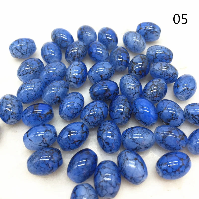 wholesale 800pcs Charm loose Oval spacer Beads 10 colors u Choose