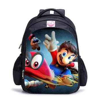 16-inch Mochilas School Kids Backpack Super Mario Bag Superman Printing Children School Bags Boys Age 7-13 Teenagers
16-inch Mochilas School Kids Backpack Super Mario Bag Superman Printing Children School Bags Boys Age 7-13 Teenagers