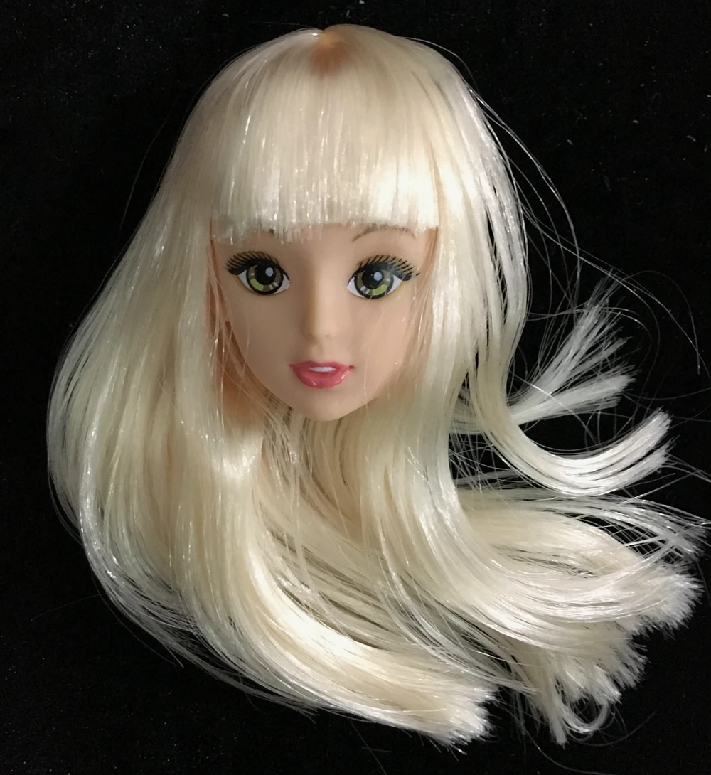 NK One Pcs Fashion Doll Head Golden Hair DIY Accessories For 1/6 Kurhn Doll Best Girl' Gift Child DIY Toys 024M
NK One Pcs Fashion Doll Head Golden Hair DIY Accessories For 1/6 Kurhn Doll Best Girl' Gift Child DIY Toys 024M