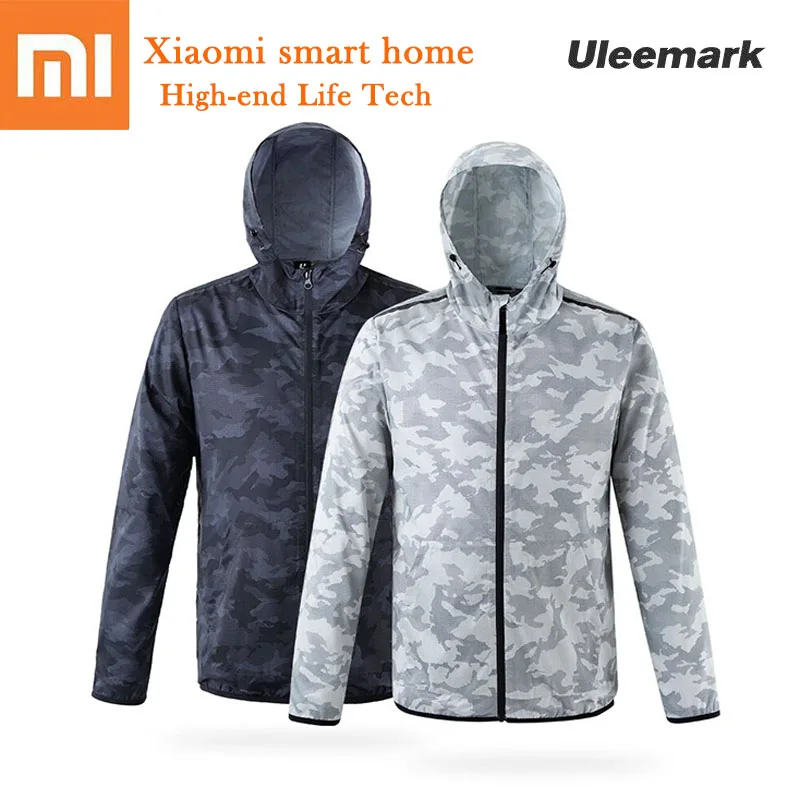 Xiaomi ULEEMARK Camouflage Quick-drying Jacket Lightweight Fabric Breathable Comfortable Sun Protection Clothing Men Sports Coat
Xiaomi ULEEMARK Camouflage Quick-drying Jacket Lightweight Fabric Breathable Comfortable Sun Protection Clothing Men Sports Coat