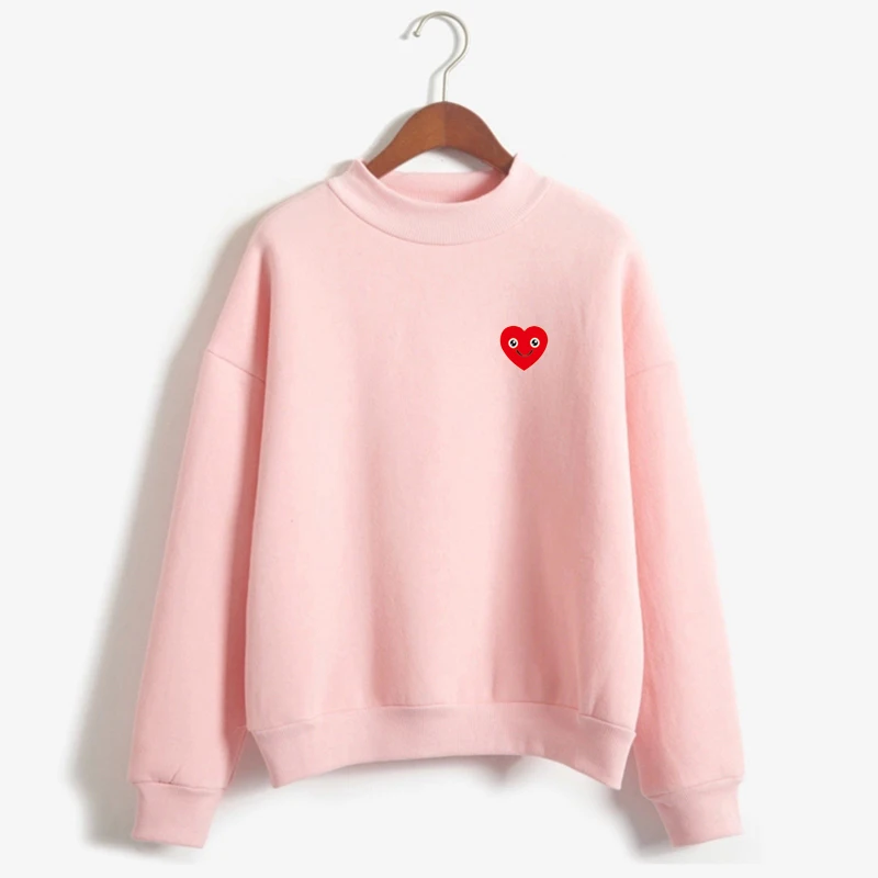 Women Heart Hoodies Autumn And Winter Tracksuit Women's Women Fashion Leisure Sweatshirts Love Heart Smile Face Sudaderas
Women Heart Hoodies Autumn And Winter Tracksuit Women's Women Fashion Leisure Sweatshirts Love Heart Smile Face Sudaderas