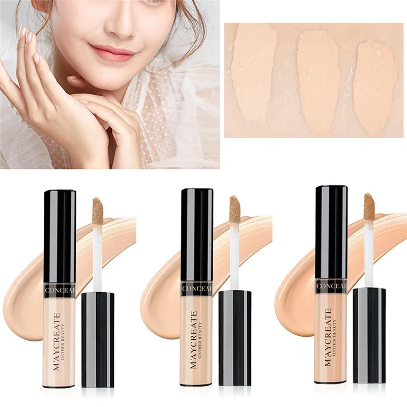 MAYCREATE Skin Face Concealer Liquid Corrector Convenient Pro Eye Concealer Cream Face Makeup Corrector For Face 3 Colors
MAYCREATE Skin Face Concealer Liquid Corrector Convenient Pro Eye Concealer Cream Face Makeup Corrector For Face 3 Colors