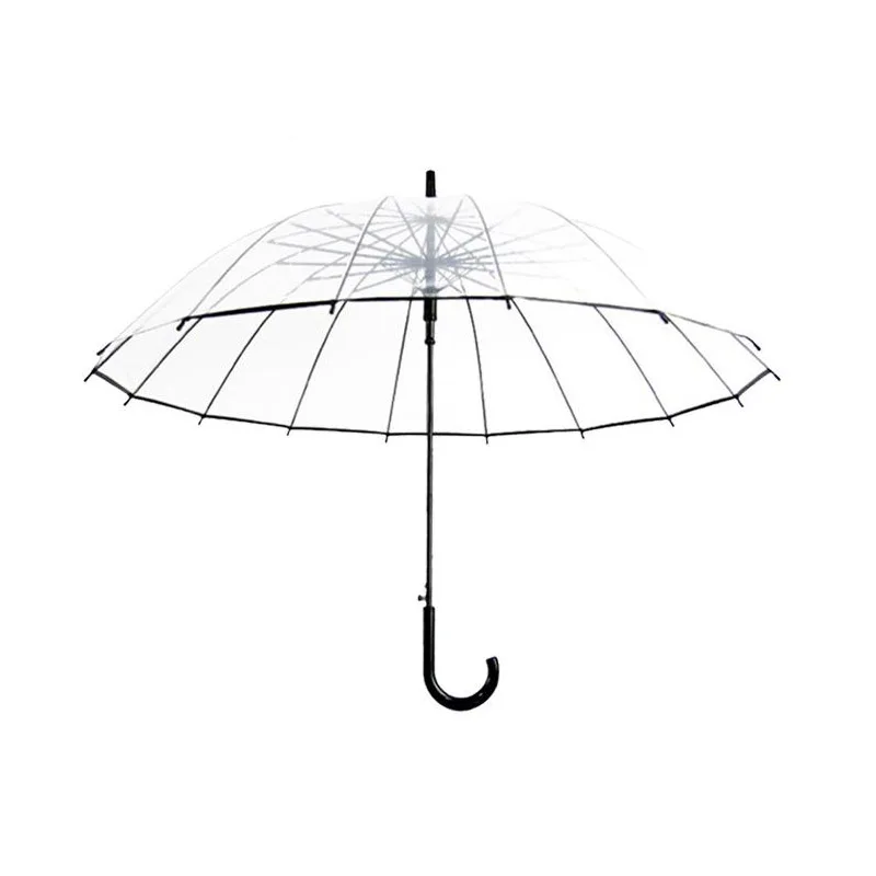 Semi-Automatic Transparent Umbrellas For Protect Against Wind And Rain Long Handle Umbrella Clear Sight Convenient Travel
Semi-Automatic Transparent Umbrellas For Protect Against Wind And Rain Long Handle Umbrella Clear Sight Convenient Travel
