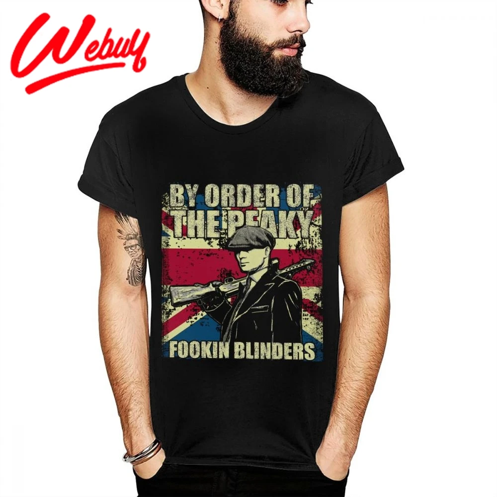 Tommy Shelby By Order Of The Peaky Fookin Blinders T shirt Unisex New Arrival Fashion Streetwear Tee Shirt Leisure Camiseta
Tommy Shelby By Order Of The Peaky Fookin Blinders T shirt Unisex New Arrival Fashion Streetwear Tee Shirt Leisure Camiseta