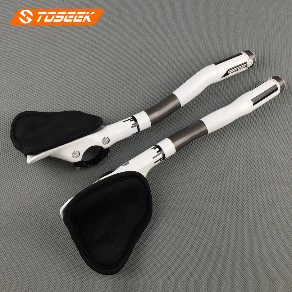 full carbon rest bicycle handlebar toseek Aero time trial handle bar white color TT bike handlebars bicycle parts
full carbon rest bicycle handlebar toseek Aero time trial handle bar white color TT bike handlebars bicycle parts