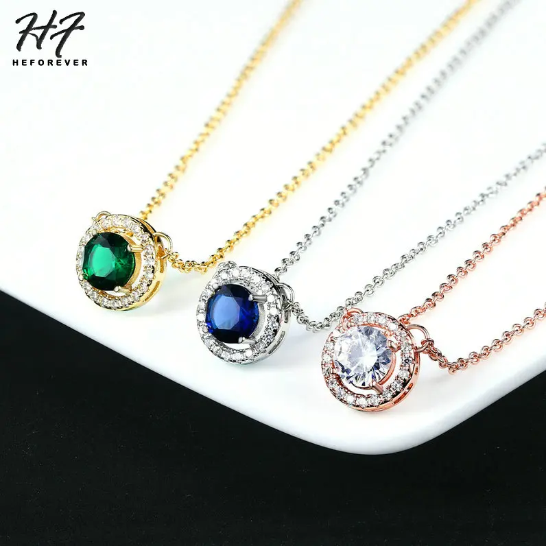 Trendy AAA+CZ Wedding Pendant Necklaces for Women 5 Items Yellow Rose White Gold color Luxury Fashion Jewelry N095
Trendy AAA+CZ Wedding Pendant Necklaces for Women 5 Items Yellow Rose White Gold color Luxury Fashion Jewelry N095