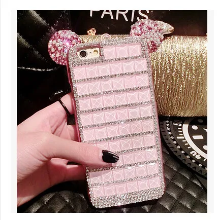 For Samsung Galaxy Note 5 Note 4 Note 3 J5 J7 2015 Phone Case Mickey Mouse Cover Bling Diamond Rhinestone Silicone Case Chain
For Samsung Galaxy Note 5 Note 4 Note 3 J5 J7 2015 Phone Case Mickey Mouse Cover Bling Diamond Rhinestone Silicone Case Chain