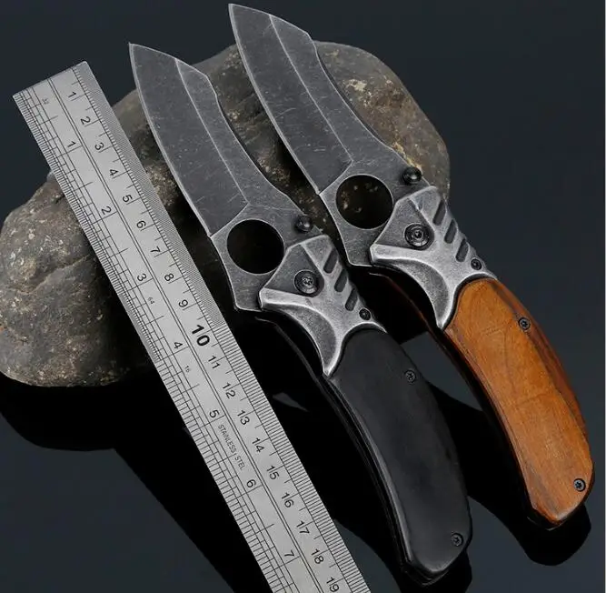 LLlxxmm Pocket Folding Knife 3cr13 Steel Blade Wood Handle Outdoor Survival Camping Knives Hunting EDC Tools Faca
LLlxxmm Pocket Folding Knife 3cr13 Steel Blade Wood Handle Outdoor Survival Camping Knives Hunting EDC Tools Faca