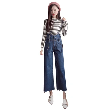 Double Buttons Spaghetti Strap Jeans With Suspenders Overalls Jeans For Women Casual High Waist Slim Denim Overalls Jeans Pants
Double Buttons Spaghetti Strap Jeans With Suspenders Overalls Jeans For Women Casual High Waist Slim Denim Overalls Jeans Pants