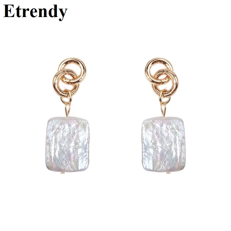 Square Irregular Pearl Earrings Korean Style 2019 Fashion Jewelry Simple Dangle Earrings For Women Girls Accessories Bijoux
Square Irregular Pearl Earrings Korean Style 2019 Fashion Jewelry Simple Dangle Earrings For Women Girls Accessories Bijoux