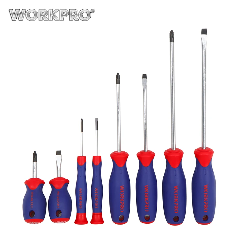 WORKPRO 8 in 1 Slotted Phillips Screwdrivers Magnetic Screwdrivers Precision Repair Tool Set for Cell Phone Electronics
WORKPRO 8 in 1 Slotted Phillips Screwdrivers Magnetic Screwdrivers Precision Repair Tool Set for Cell Phone Electronics