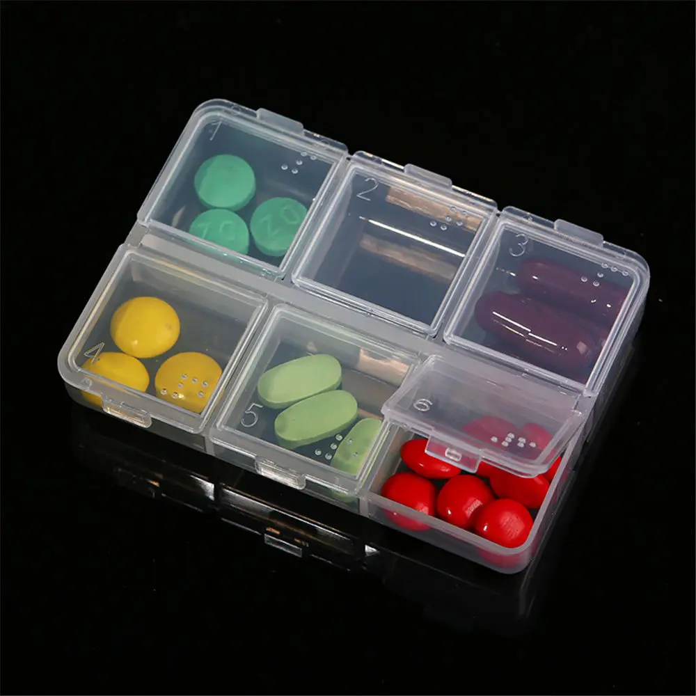1 pcs Hot 6 Days Tablet Pill Box Holder Medicine Case Storage Organizer Container
1 pcs Hot 6 Days Tablet Pill Box Holder Medicine Case Storage Organizer Container