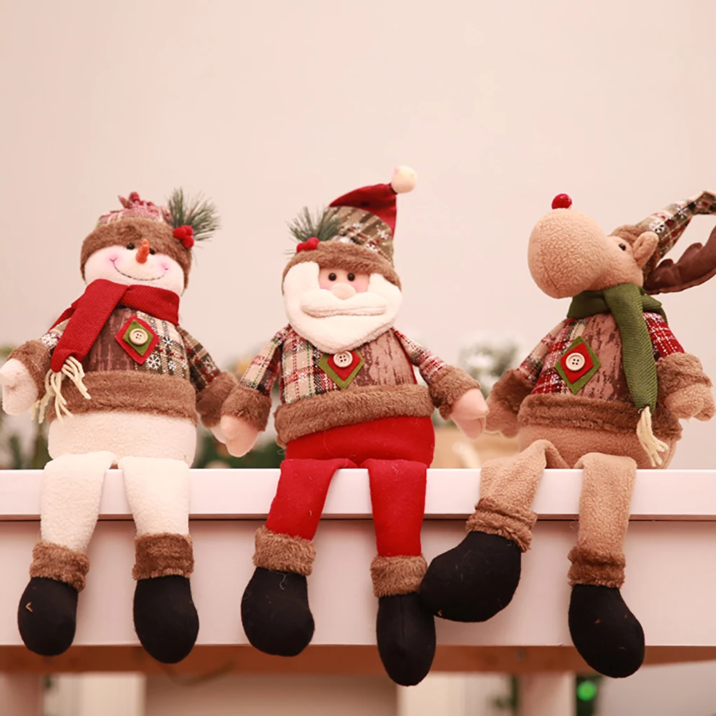 Xmas Hang Show Window Photograph Holiday Gift Small Santa Snowman Reindeer Tumbler Toy Long Leg Sitting Christmas Tree Doll
Xmas Hang Show Window Photograph Holiday Gift Small Santa Snowman Reindeer Tumbler Toy Long Leg Sitting Christmas Tree Doll