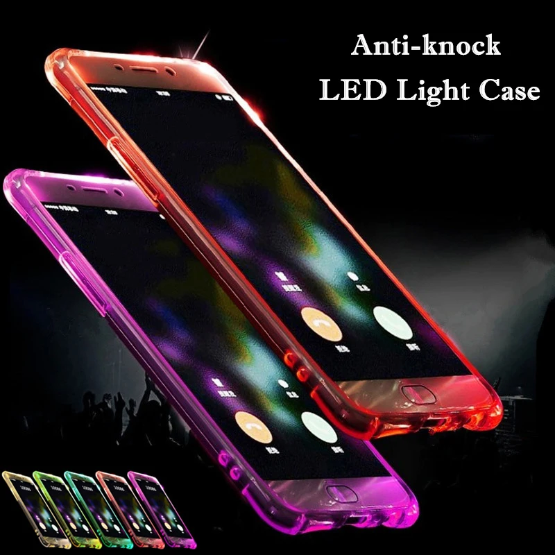 Soft TPU LED Flash Light Up Case For Samsung Galaxy S9 Plus S8 Note 9 8 Remind Incoming Call Fashion Transparent Cover
Soft TPU LED Flash Light Up Case For Samsung Galaxy S9 Plus S8 Note 9 8 Remind Incoming Call Fashion Transparent Cover