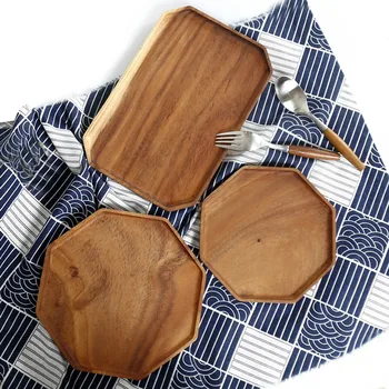 Octagon Shape Wood Pan Plate Fruit Dishes Saucer Tea Tray Dessert Dinner Bread Wood Plate
Octagon Shape Wood Pan Plate Fruit Dishes Saucer Tea Tray Dessert Dinner Bread Wood Plate