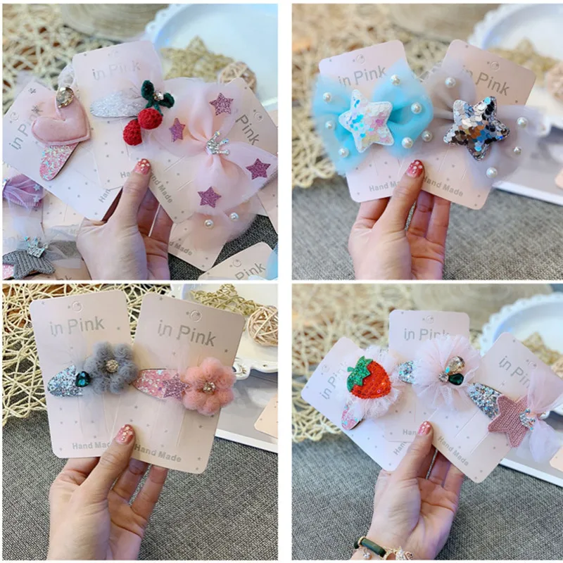 10pcs/lot New Children Kids Hair Clip Bow Flower Cartoon Barrettes Star Hair accessories For Kids Girls Headwear Hot Sale
10pcs/lot New Children Kids Hair Clip Bow Flower Cartoon Barrettes Star Hair accessories For Kids Girls Headwear Hot Sale