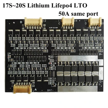 62V 17S Lithium 48V 20S LTO 50A Constant BMS/PCM/PCB Battery Protection Board 20S Lifepo4 50A 72V 20S Lithium 50A Same Port BMS
62V 17S Lithium 48V 20S LTO 50A Constant BMS/PCM/PCB Battery Protection Board 20S Lifepo4 50A 72V 20S Lithium 50A Same Port BMS