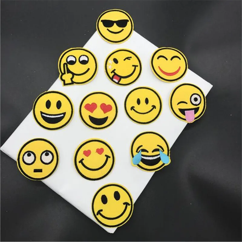 10Pcs Small Smile Face Clothing Embroidery Patch Fabric Sticker Iron On Patch Craft Sewing Repair Embroidered 5cm BJ0399
10Pcs Small Smile Face Clothing Embroidery Patch Fabric Sticker Iron On Patch Craft Sewing Repair Embroidered 5cm BJ0399