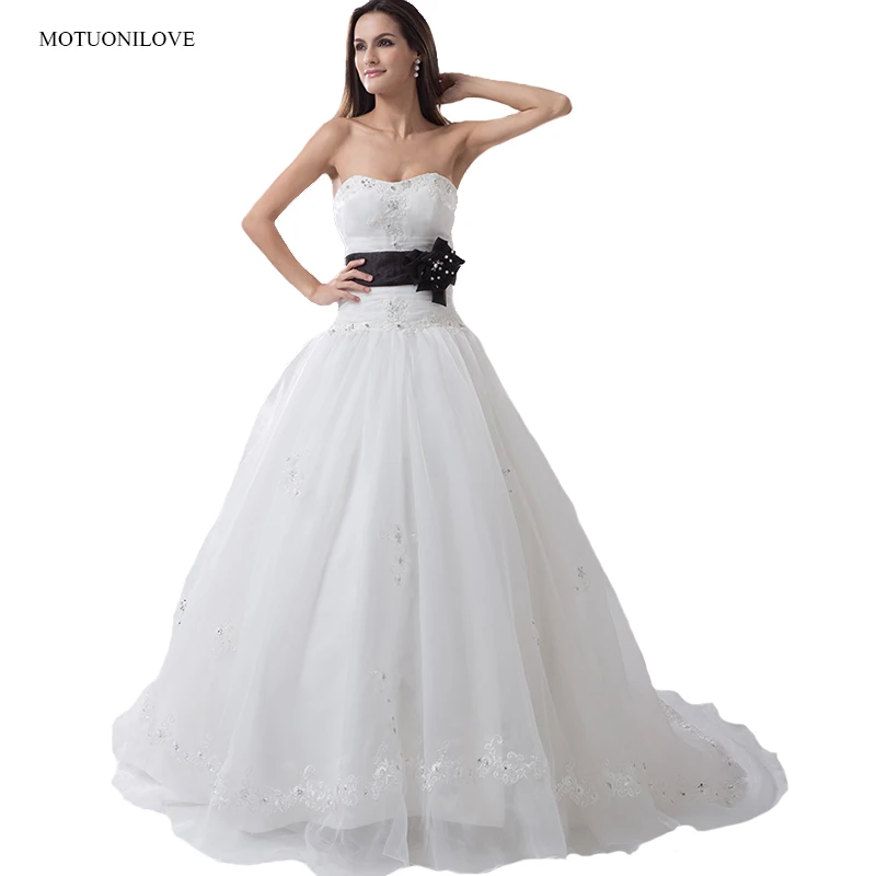 Vestido de Noiva 2019 Ball Gown Wedding Dress Princess Bead Applique Lace Bride Dress Bridal Gown With Black Belt Robe De Mariee
Vestido de Noiva 2019 Ball Gown Wedding Dress Princess Bead Applique Lace Bride Dress Bridal Gown With Black Belt Robe De Mariee