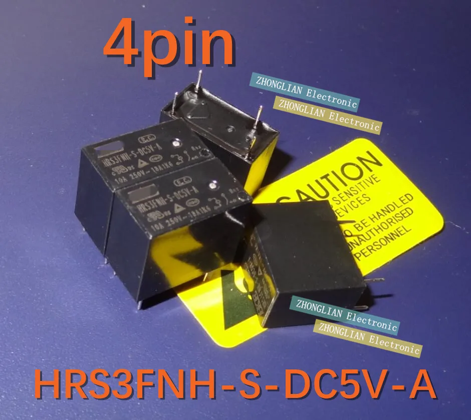 

5pcs/Lot General purpose relay HRS3FNH-S-DC5V-A lamp control load 10A capacitive load dedicated