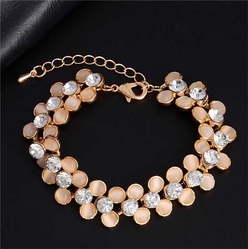 MISANANRYNE New Gold Color Round Cute Cat Eye Special Style Trendy Chain Womens Bracelet
MISANANRYNE New Gold Color Round Cute Cat Eye Special Style Trendy Chain Womens Bracelet