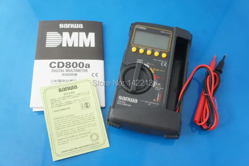 DIGITAL Multimeter CD800a DMM 600V 400mA 4000 count Volt counter tester meter NEW
DIGITAL Multimeter CD800a DMM 600V 400mA 4000 count Volt counter tester meter NEW