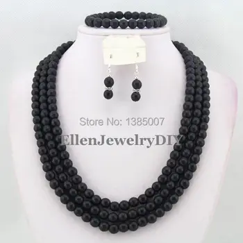 Black African Jewelry Set Nigerian African Wedding Beads Jewelry Set Beads Necklace Set W6624
Black African Jewelry Set Nigerian African Wedding Beads Jewelry Set Beads Necklace Set W6624