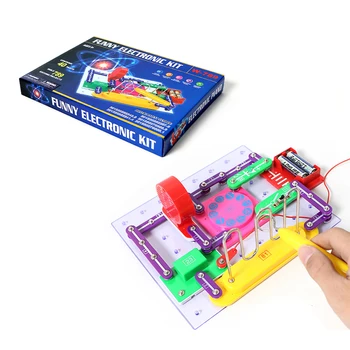 789 Projects Circuit Electronic Building Blocks Physics Science Smart Educational Toy For Children Discovery Kit Funny DIY toy
789 Projects Circuit Electronic Building Blocks Physics Science Smart Educational Toy For Children Discovery Kit Funny DIY toy