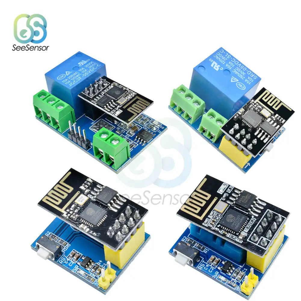 Релейный модуль ESP8266 с Wi Fi 5 В модель DS18B20 DHT11 умный дом дистанционное управление