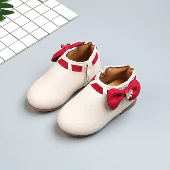 Kids Girls Boots Bow Children'S Non-Slip Shoes Spring/Autumn Baby Girls Side Zipper Boots Shoes Fashion Breathable Boots
Kids Girls Boots Bow Children'S Non-Slip Shoes Spring/Autumn Baby Girls Side Zipper Boots Shoes Fashion Breathable Boots