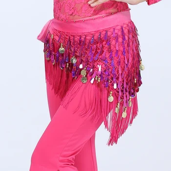 Indian Belly Dance Hip Skirt Scarf Wrap Waist Belt Three Layers Gold Coins Sequins Hip Dress Scarf
Indian Belly Dance Hip Skirt Scarf Wrap Waist Belt Three Layers Gold Coins Sequins Hip Dress Scarf