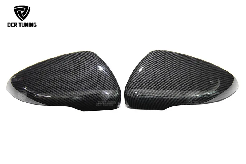 For Volkswagen VW Golf 6 7 mk6 mk7 gti r20 vw scirocco cc passat beatles carbon look side mirror cover golf6 golf 7 mirror cover (3)