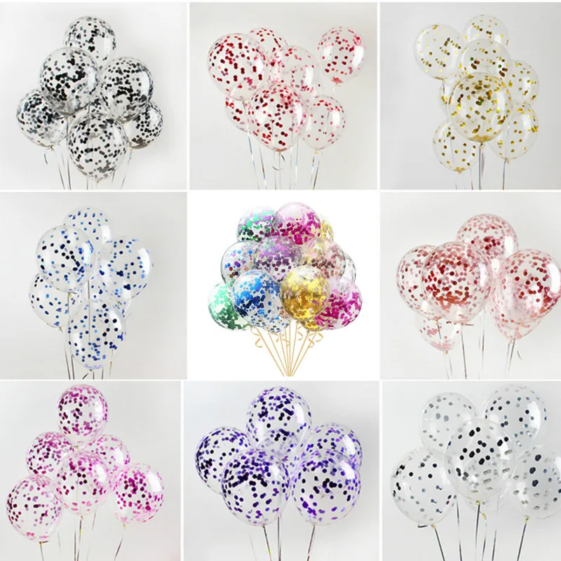 5Pcs/Lot 12 inchHigh Transparent Sequin Balloons Rose Gold Glitter Confetti Balloons Wedding Decoration Birthday Party Arrangeme
5Pcs/Lot 12 inchHigh Transparent Sequin Balloons Rose Gold Glitter Confetti Balloons Wedding Decoration Birthday Party Arrangeme