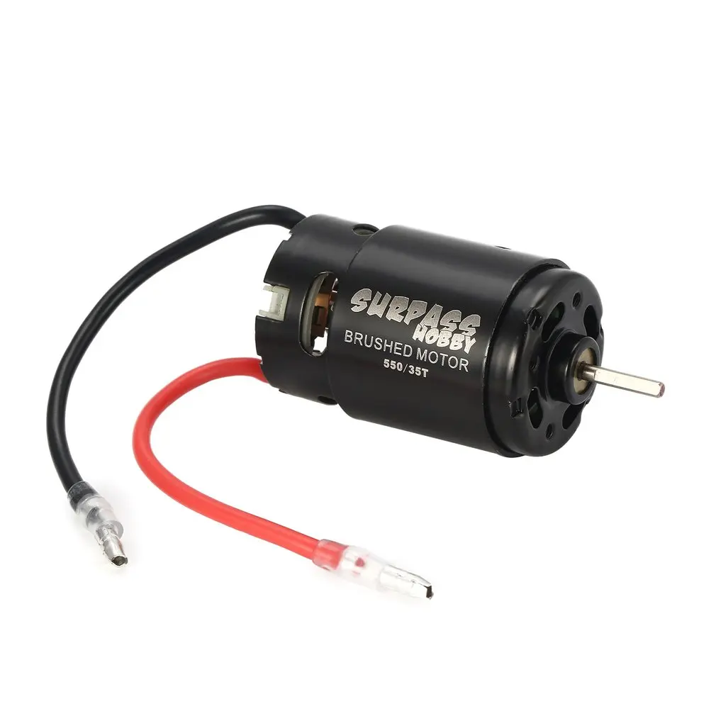 550 35T 2-5S Brushed Motor Parts for 1/10 RC Car Drift Touring Off-road Crawler Redcat HSP HPI Wltoys Kyosho TRAXXAS D110 new
550 35T 2-5S Brushed Motor Parts for 1/10 RC Car Drift Touring Off-road Crawler Redcat HSP HPI Wltoys Kyosho TRAXXAS D110 new