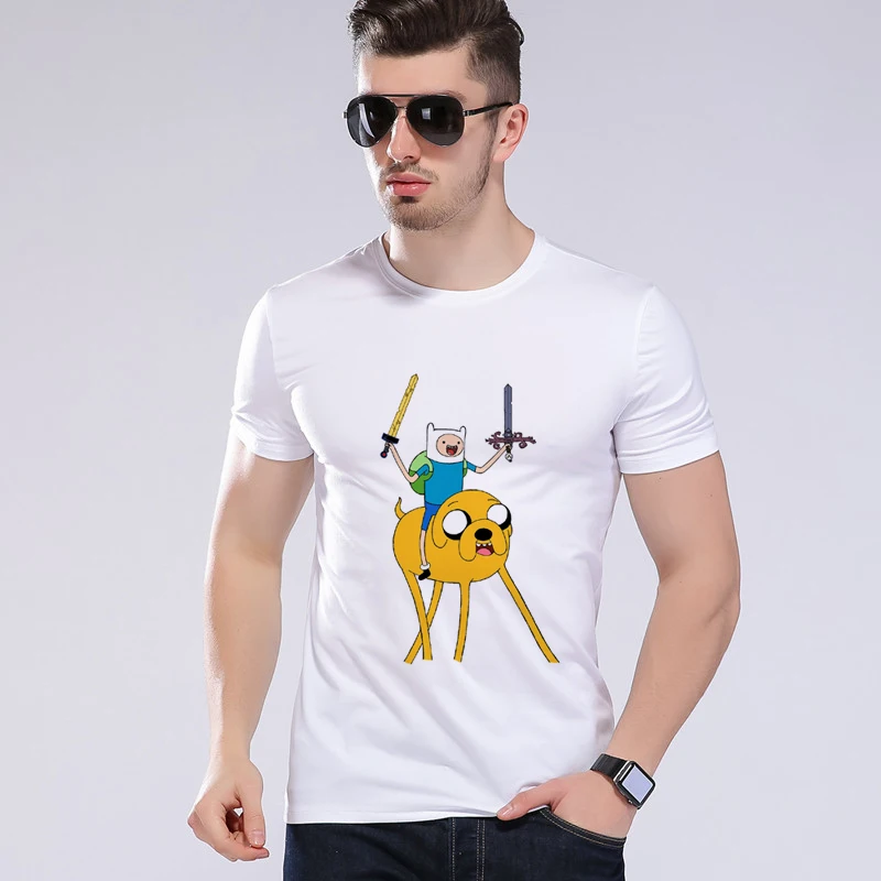 New Summer Fashion Male T Shirt Adventure Time Finn And Jake Design Harajuku Clothing kawaii Men's T-shirts L1-B3
New Summer Fashion Male T Shirt Adventure Time Finn And Jake Design Harajuku Clothing kawaii Men's T-shirts L1-B3