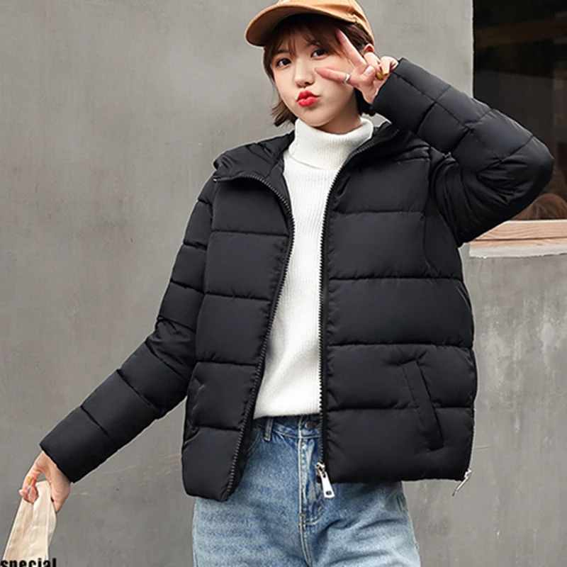 Winter Coat Women Large Size Jacket Female Cotton Padded Parkas Femininas 2019 Hooded Womens Basic Coats Colorful Outwear New
Winter Coat Women Large Size Jacket Female Cotton Padded Parkas Femininas 2019 Hooded Womens Basic Coats Colorful Outwear New