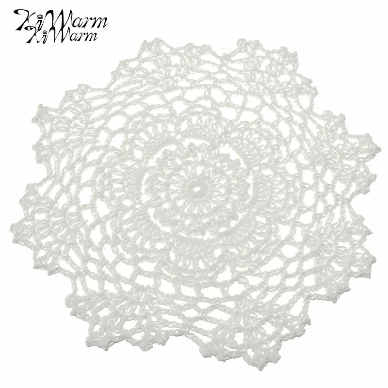 8" Round Handmade Crochet Lace Floral Doilies Vintage Knit Cup Coasters Tableware Placemat Pad Wedding Table Decor Cloth Mat
8" Round Handmade Crochet Lace Floral Doilies Vintage Knit Cup Coasters Tableware Placemat Pad Wedding Table Decor Cloth Mat