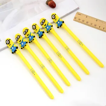 24 Pcs Creative pen stationery Small Yellow Person Single Eye Black Neutral Pen Cap Full Needle Tube Can Replace Core Kawaii Pen
24 Pcs Creative pen stationery Small Yellow Person Single Eye Black Neutral Pen Cap Full Needle Tube Can Replace Core Kawaii Pen