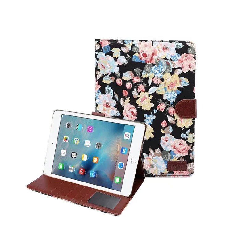 Case for New iPad 9.7 inch 2017 2018 Flower Printed Cloth Smart Cover Case wake up sleep for iPad A1822 A1823 A1893
Case for New iPad 9.7 inch 2017 2018 Flower Printed Cloth Smart Cover Case wake up sleep for iPad A1822 A1823 A1893