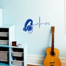 Music Decal DJ Headphone Removable Vinyl Wall Sticker Boys Teens Room Playroom Wall Art Decor
Music Decal DJ Headphone Removable Vinyl Wall Sticker Boys Teens Room Playroom Wall Art Decor