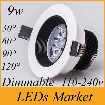 High power 9w led ceiling downlight recessed 3*3w led spot light bulb lamp warm cold white 110v 220v 90angle cri85 UL CE
High power 9w led ceiling downlight recessed 3*3w led spot light bulb lamp warm cold white 110v 220v 90angle cri85 UL CE