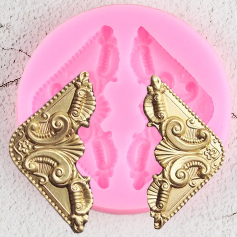 Baroque Relief Cake Border Silicone Mold Cookie Baking Candy Chocolate Fondant Molds Cupcake Topper DIY Cake Decorating Tools
Baroque Relief Cake Border Silicone Mold Cookie Baking Candy Chocolate Fondant Molds Cupcake Topper DIY Cake Decorating Tools